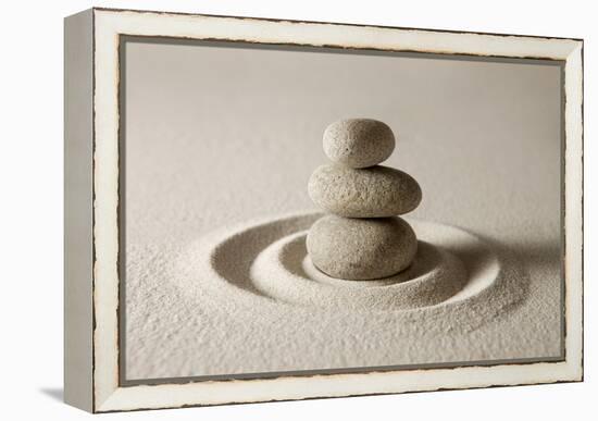 Balance-og-vision-Framed Stretched Canvas