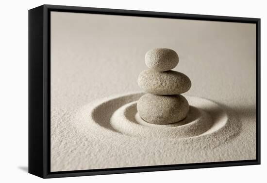 Balance-og-vision-Framed Stretched Canvas