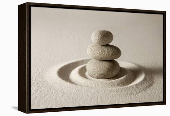 Balance-og-vision-Framed Stretched Canvas