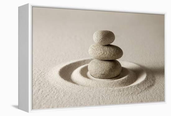 Balance-og-vision-Framed Stretched Canvas