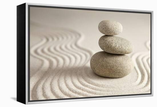 Balance-og-vision-Framed Stretched Canvas