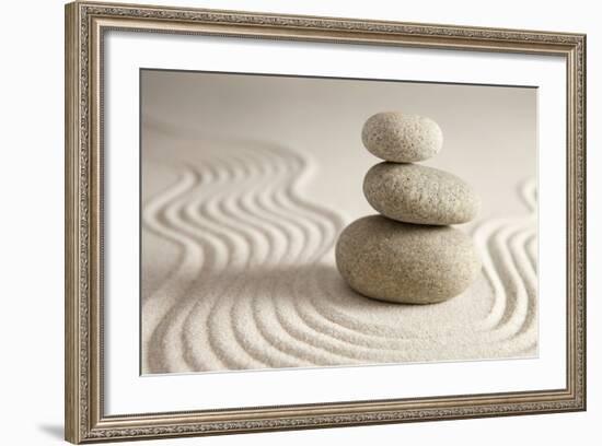 Balance-og-vision-Framed Art Print