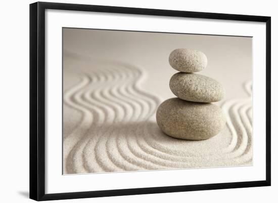 Balance-og-vision-Framed Art Print