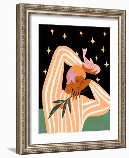 Balance-Arty Guava-Framed Giclee Print