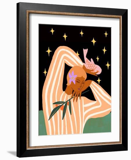 Balance-Arty Guava-Framed Giclee Print