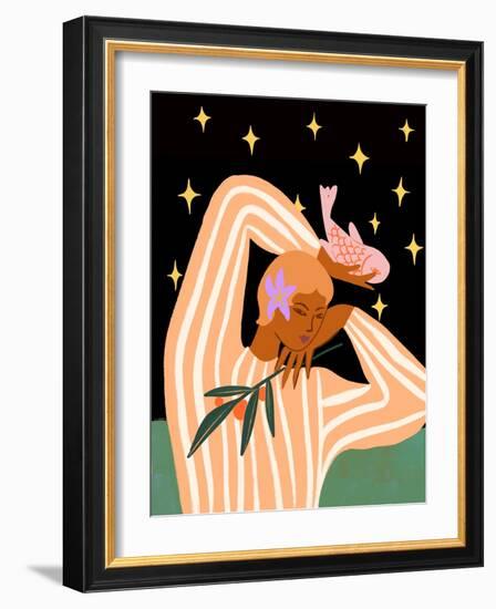 Balance-Arty Guava-Framed Giclee Print