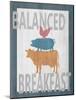 Balanced Breakfast One-Alicia Soave-Mounted Art Print