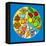 Balanced Diet-David Nicholls-Framed Premier Image Canvas