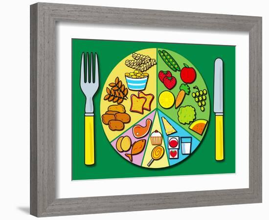 Balanced Diet-David Nicholls-Framed Photographic Print