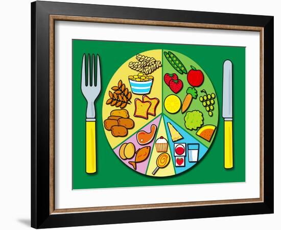 Balanced Diet-David Nicholls-Framed Photographic Print