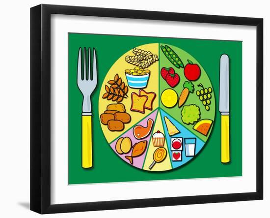 Balanced Diet-David Nicholls-Framed Photographic Print