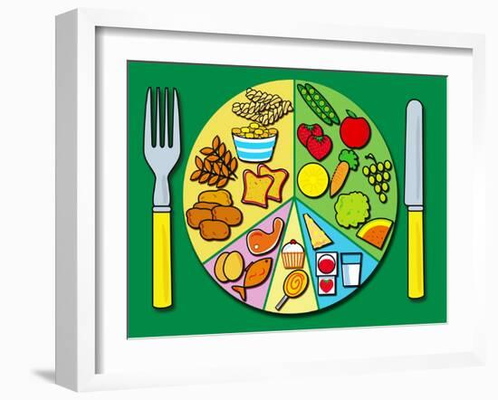 Balanced Diet-David Nicholls-Framed Photographic Print