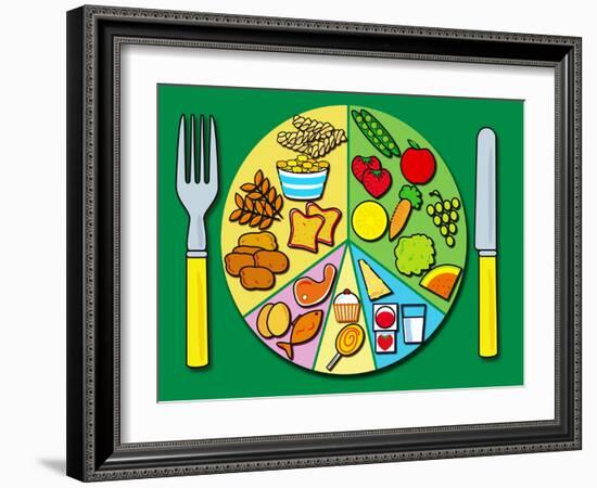 Balanced Diet-David Nicholls-Framed Photographic Print