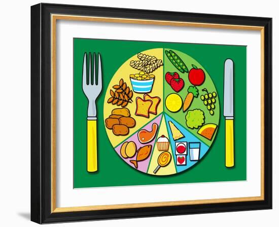 Balanced Diet-David Nicholls-Framed Photographic Print