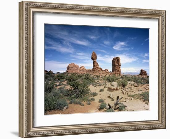 Balanced Rock, Arches National Park, Utah-Carol Highsmith-Framed Photo