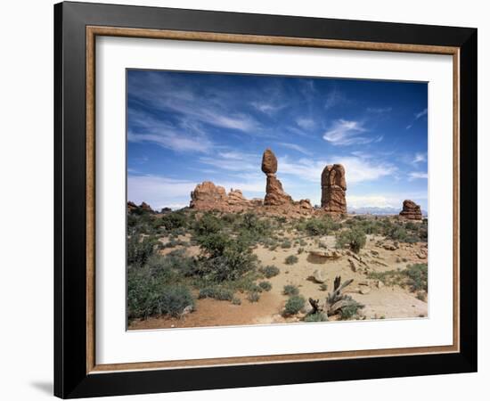 Balanced Rock, Arches National Park, Utah-Carol Highsmith-Framed Photo