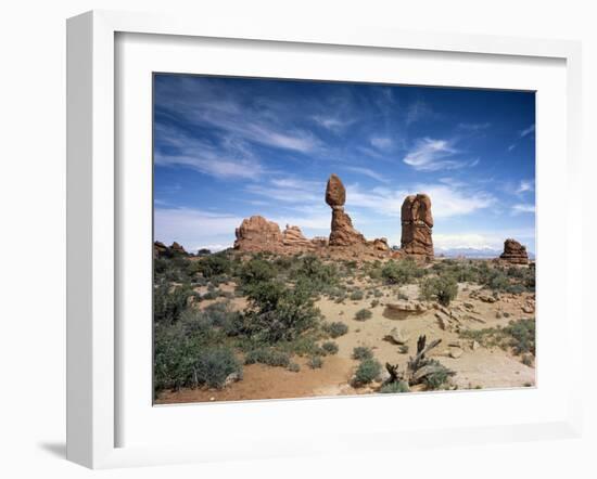 Balanced Rock, Arches National Park, Utah-Carol Highsmith-Framed Photo