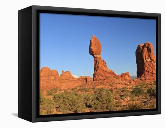 Balanced Rock, Arches National Park-Stuart Westmorland-Framed Premier Image Canvas