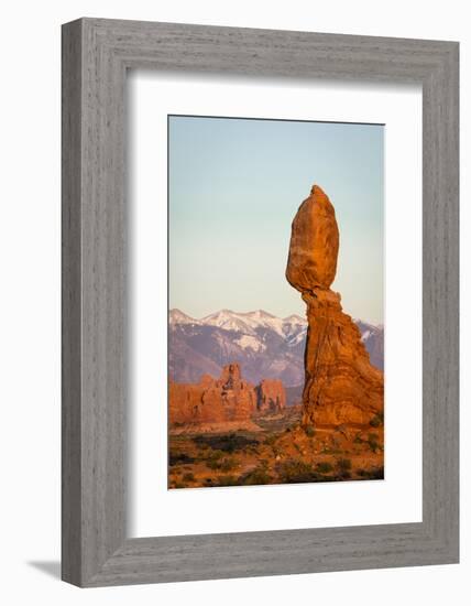 Balanced Rock at Sunset, Arches National Park, Utah-Rob Sheppard-Framed Photographic Print