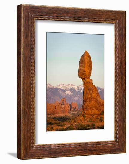 Balanced Rock at Sunset, Arches National Park, Utah-Rob Sheppard-Framed Photographic Print