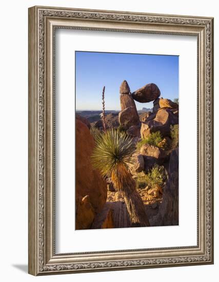 Balanced Rock, Big Bend National Park, Texas-Larry Ditto-Framed Photographic Print