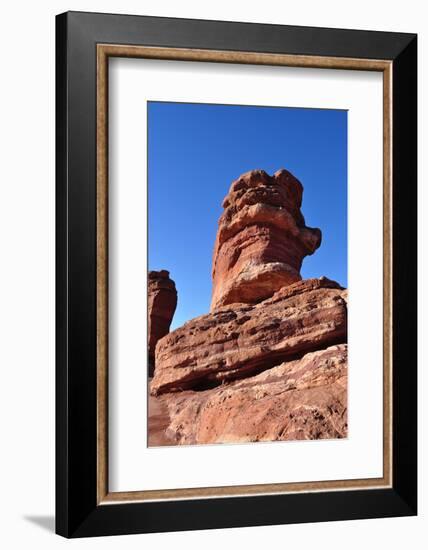 Balanced Rock Formation-Georgia Evans-Framed Photographic Print