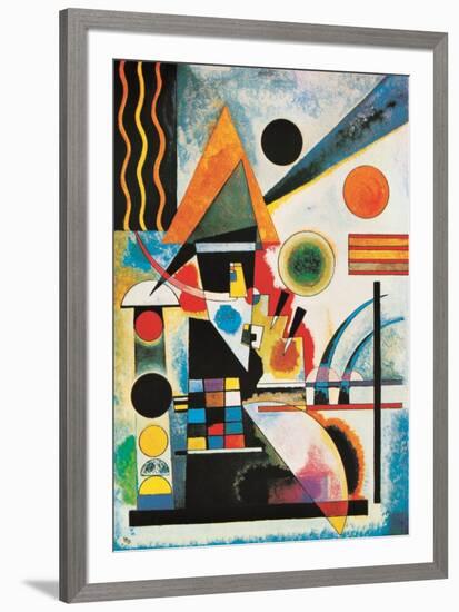 Balancement-Wassily Kandinsky-Framed Art Print