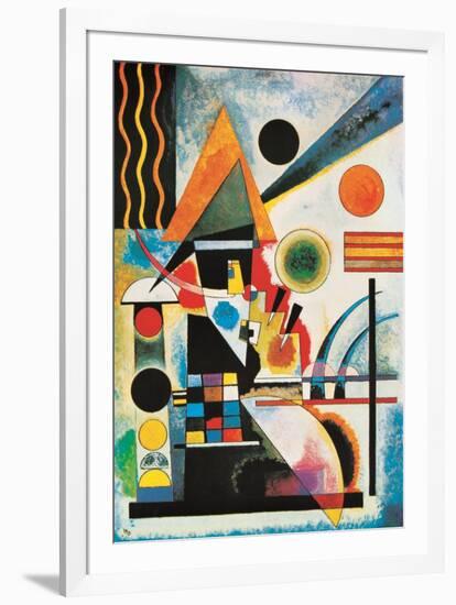 Balancement-Wassily Kandinsky-Framed Art Print