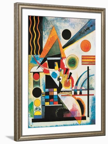 Balancement-Wassily Kandinsky-Framed Art Print