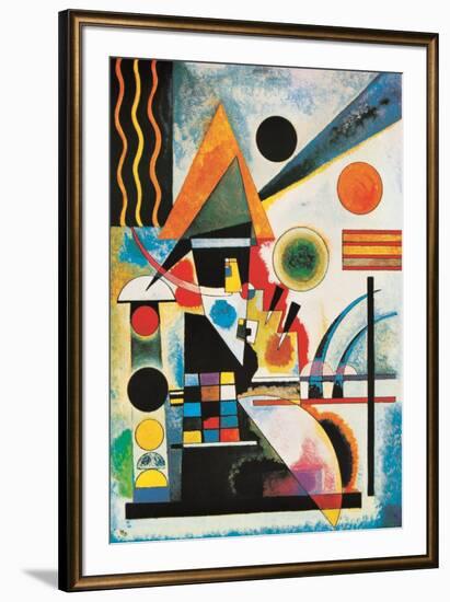 Balancement-Wassily Kandinsky-Framed Art Print