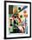 Balancement-Wassily Kandinsky-Framed Art Print