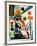 Balancement-Wassily Kandinsky-Framed Art Print