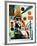 Balancement-Wassily Kandinsky-Framed Art Print