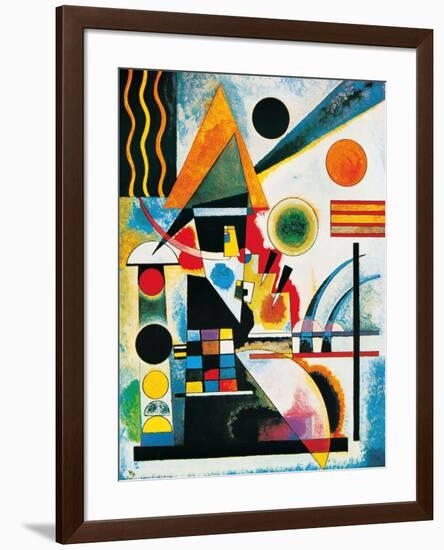 Balancement-Wassily Kandinsky-Framed Art Print