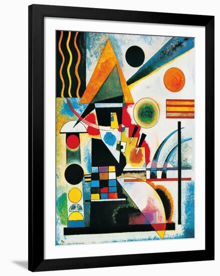 Balancement-Wassily Kandinsky-Framed Art Print