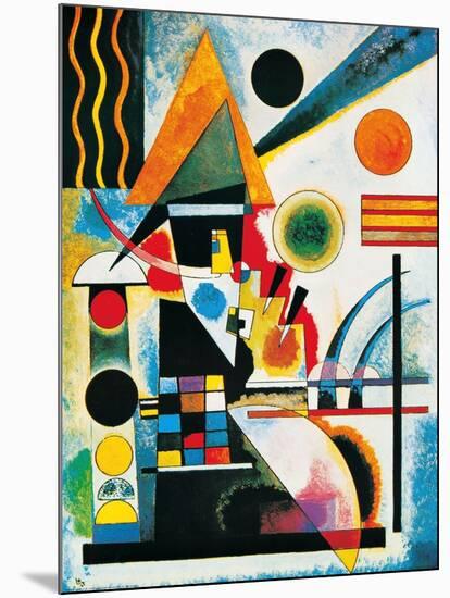 Balancement-Wassily Kandinsky-Mounted Art Print