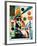 Balancement-Wassily Kandinsky-Framed Art Print