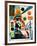 Balancement-Wassily Kandinsky-Framed Art Print