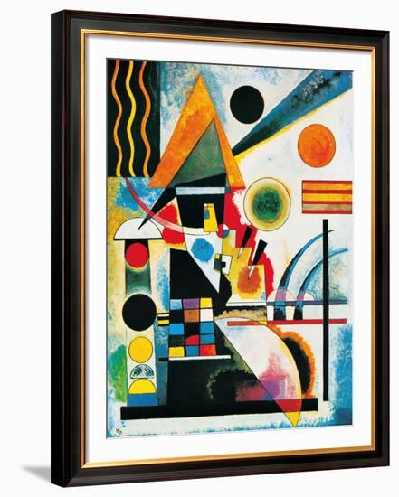 Balancement-Wassily Kandinsky-Framed Art Print