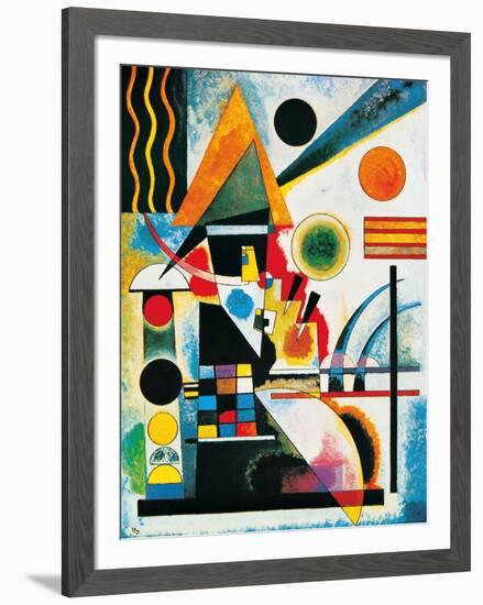 Balancement-Wassily Kandinsky-Framed Art Print