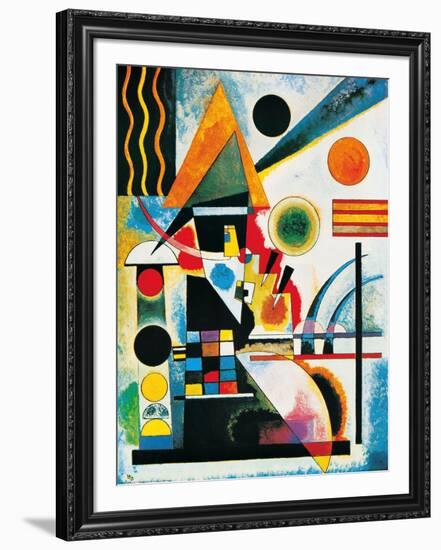 Balancement-Wassily Kandinsky-Framed Art Print