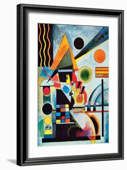 Balancement-Wassily Kandinsky-Framed Premium Giclee Print