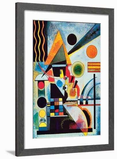 Balancement-Wassily Kandinsky-Framed Premium Giclee Print