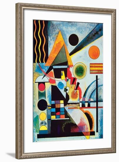 Balancement-Wassily Kandinsky-Framed Premium Giclee Print