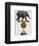 Balancing Act - Elephant-Dana Shek-Framed Art Print