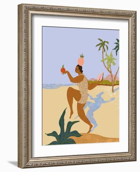 Balancing Act-Arty Guava-Framed Giclee Print