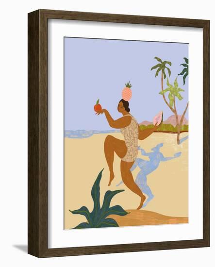 Balancing Act-Arty Guava-Framed Giclee Print