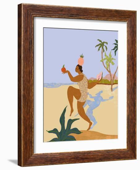 Balancing Act-Arty Guava-Framed Giclee Print