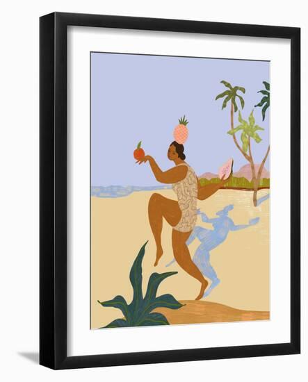 Balancing Act-Arty Guava-Framed Giclee Print