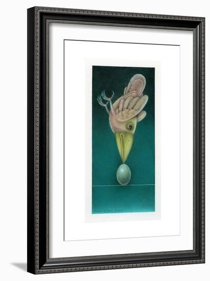 Balancing Bird-Wayne Anderson-Framed Giclee Print
